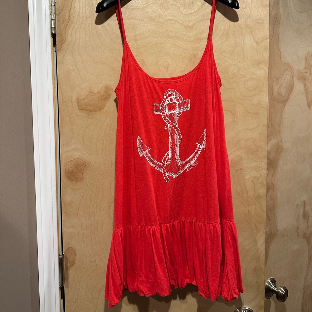Victoria's Secret PINK red tank dress